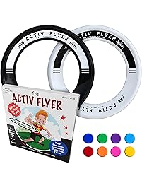 Activ Life Best Kid's Frisbee Rings [2 PACK] Fly Straight & Don&rsquo;t Hurt - 80% Lighter Than Standard Frisbees - Replace Screen Time with Healthy Family Fun - Get Outside & Play! - Made in USA