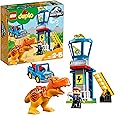 LEGO DUPLO Jurassic World T-Rex Aussichtsplattform (10880), Dinosaurierspielzeug