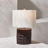 SAFAVIEH Lighting Collection Welsh Modern Rust 21-inch Table Lamp (LED Bulb Included)