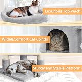 Yaheetech 59cm Basic Cat Tree Tower with Perches Condo and Ball view 8