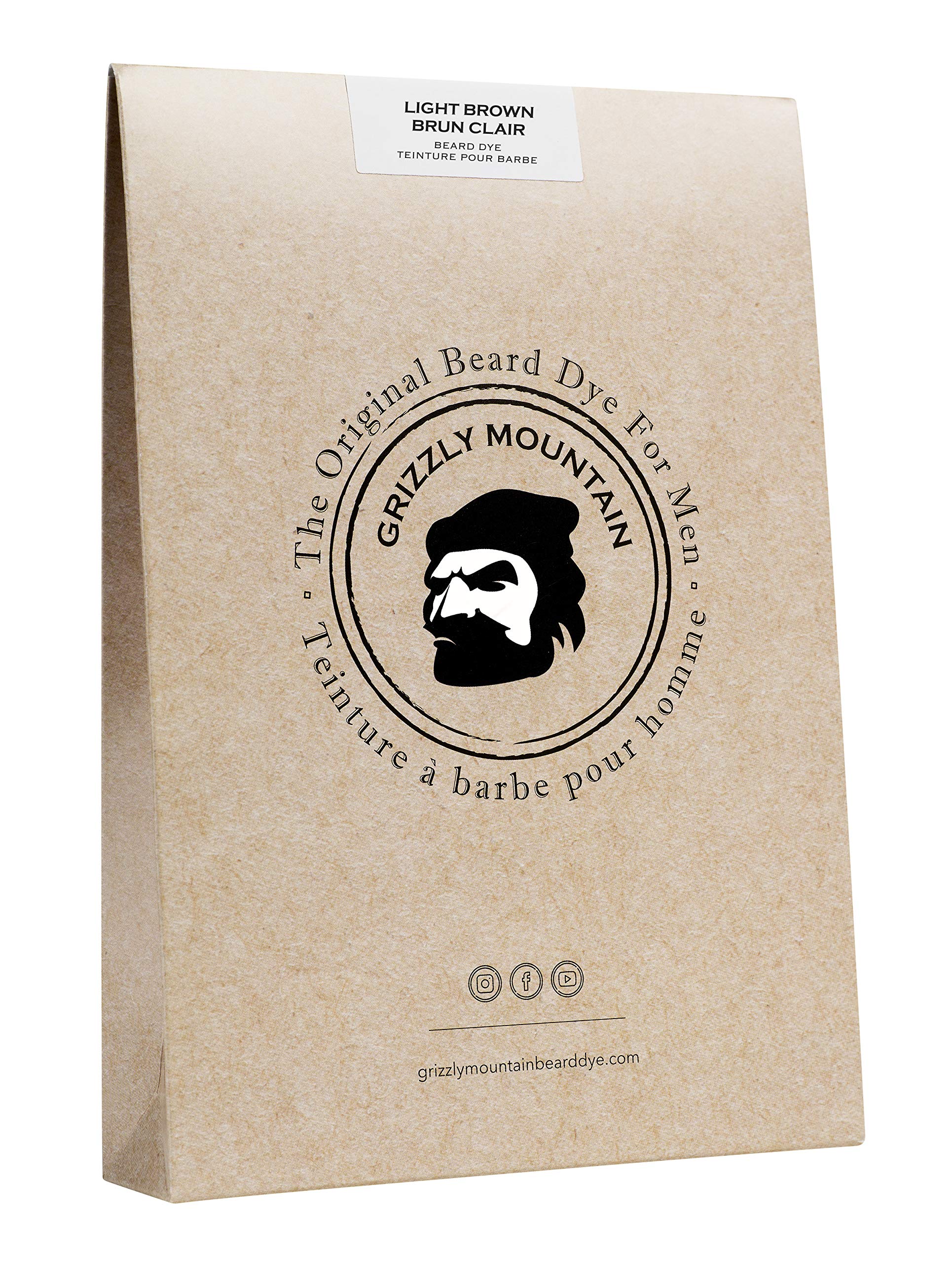Organic & Natural Light Brown Beard Dye โ image 1