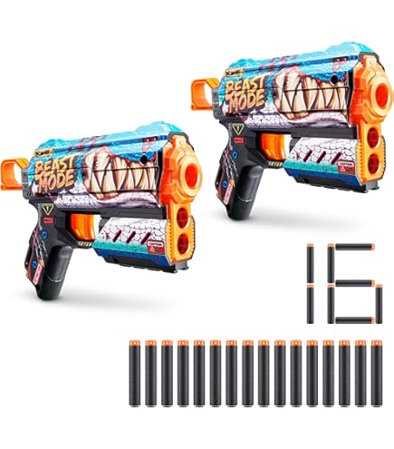 Amazon.com: XSHOT Skins Flux Dart Blaster 2PK - Apocalypse, 16