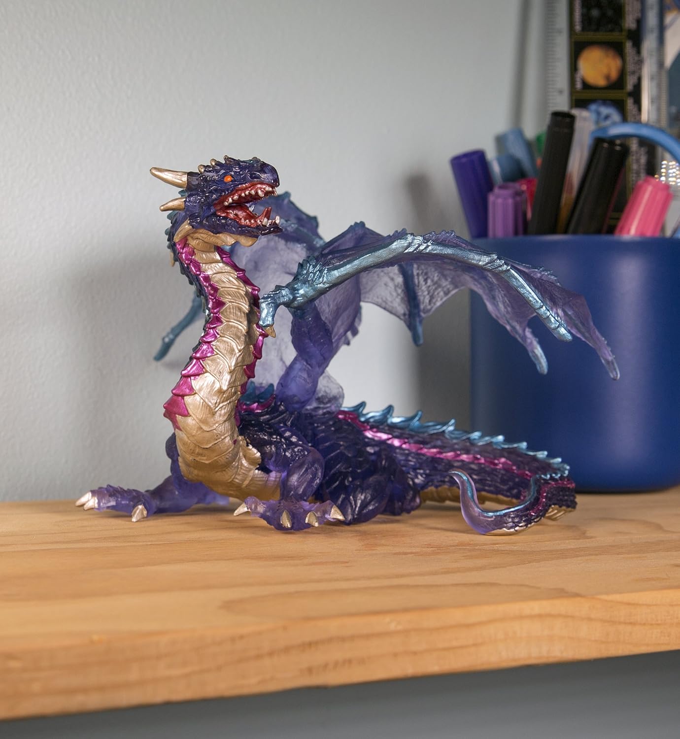 Safari Cloud Dragon, Blue,grey,purple, Mediano - Image 4