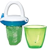 Munchkin Deluxe Fresh Food Feeder, 1-Pack, Green/Pink/Yellow