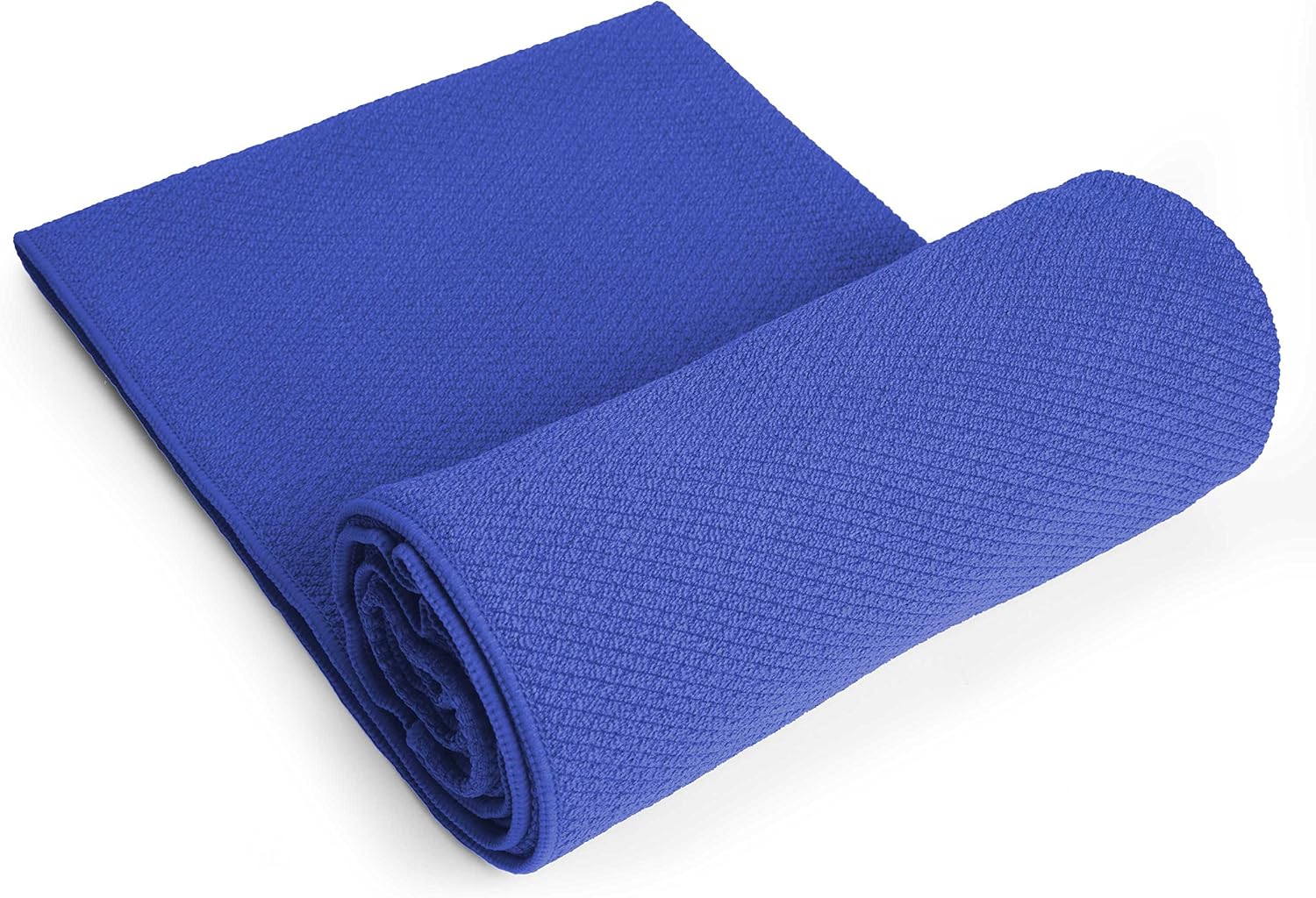 DIAMOND GRIP YOGA TOWEL Lay on top of your yoga mat. 100 Microfiber towel reduces