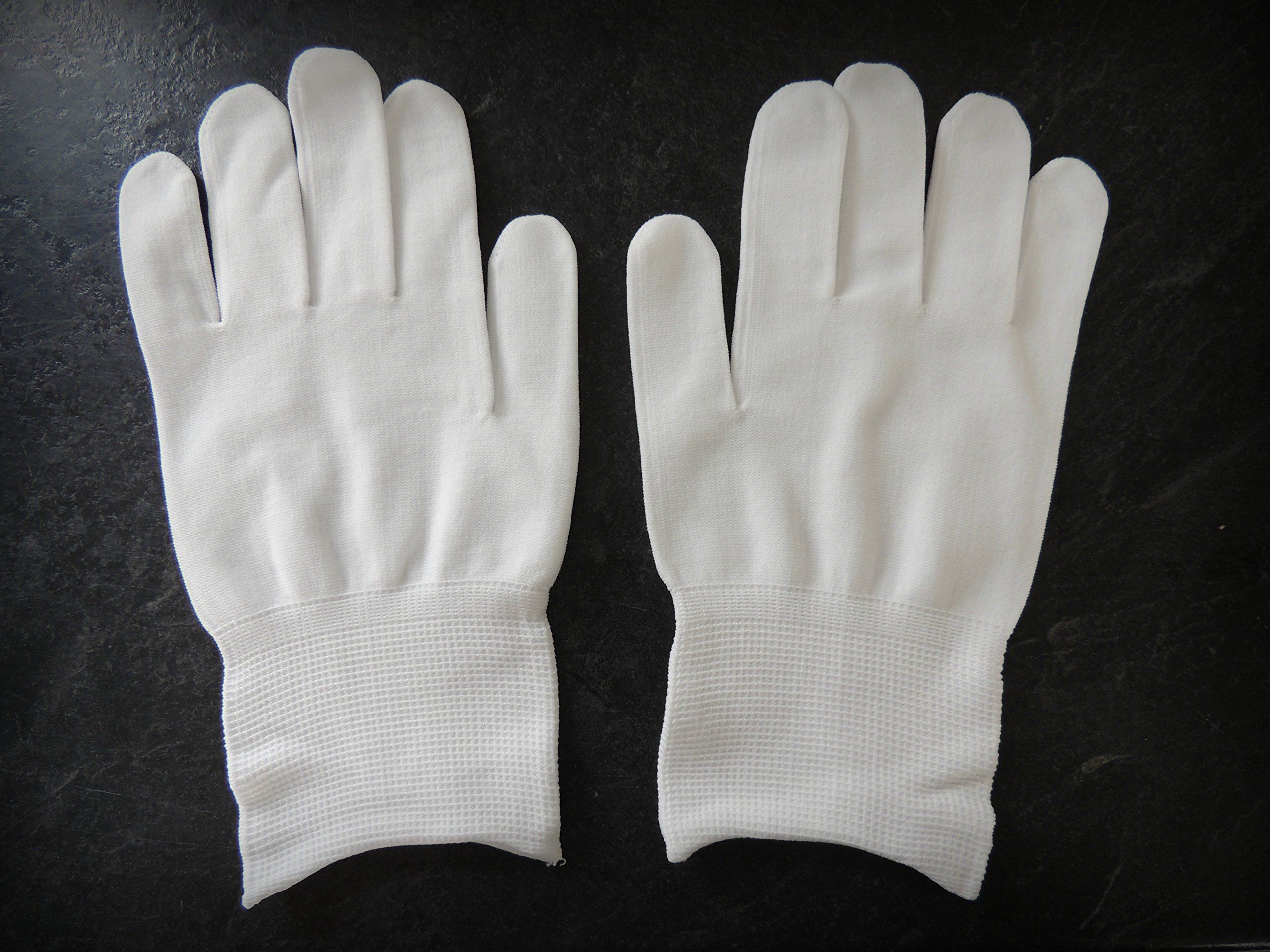 Archival Gloves (2 PAIRS) - Pro Lightweight Lint Free - For Handling Restoration Cleaning Archival Photographic Jewellery Antiques