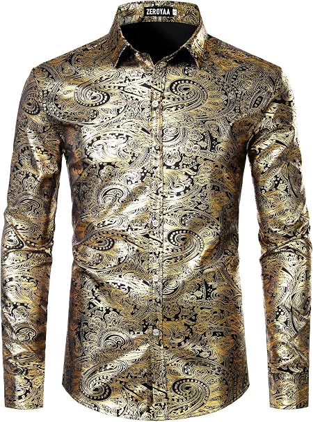 Gold Dress Shirt Top Sellers, 56% OFF 