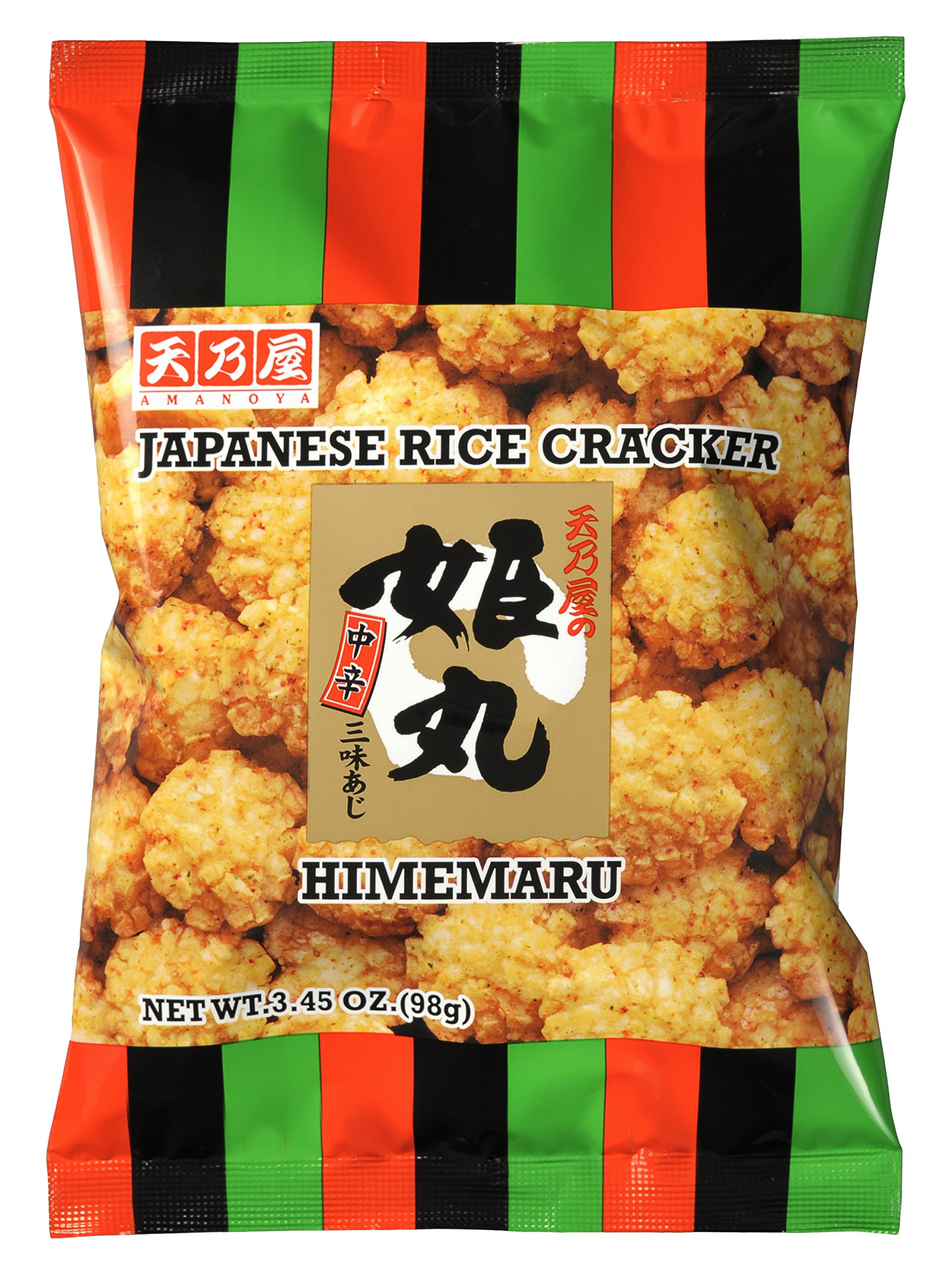 Amanoya Japanese Rice Cracker, 3.45 Ounce (Pack of 20) Buy Online in