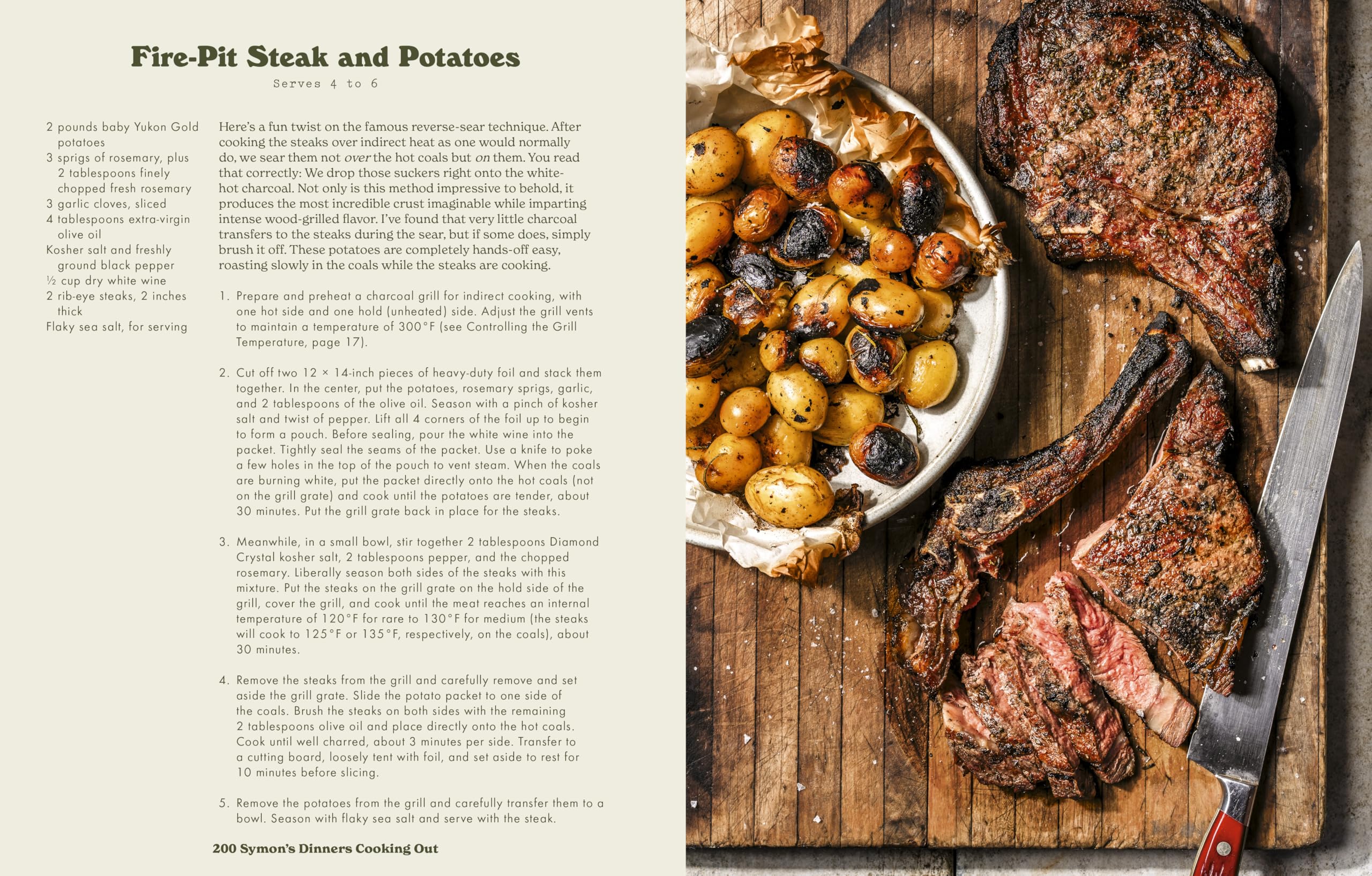 Symon's Dinners Cooking Out: 100 Recipes That Redefine Outdoor Cooking