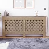 Vida Designs Oxford Radiator Cover Unfinished Extra Large H82xW172xD19cm view 2