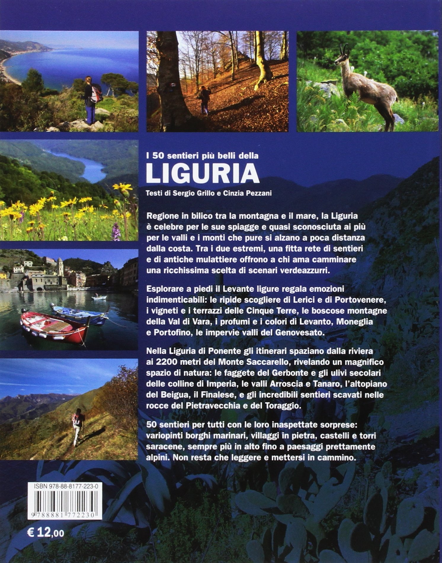 I 50 Sentieri Più Belli Della Liguria Sergio Grillo Cinzia