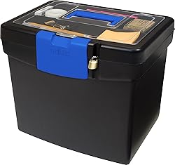 Storex File Storage Box Translucent Storage