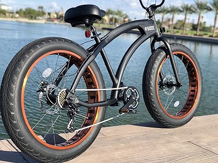men's fat tire beach cruiser