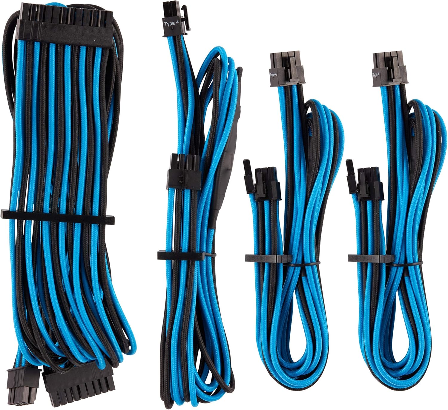 Corsair Premium Individually Sleeved PSU Cables Starter Kit Type 4 Gen