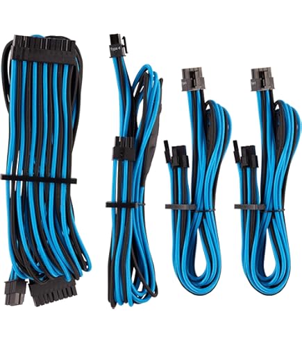 Amazon.com: CableMod C-Series Classic ModFlex Sleeved Cable Kit