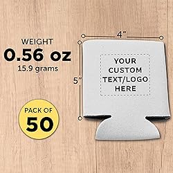 DISCOUNT PROMOS Custom Collapsible Beer Can Coolers