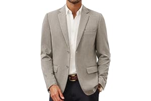 PJ Paul Jones Men's Herringbone Blazer Jacket Lightweight Casual Knit Sport Coat