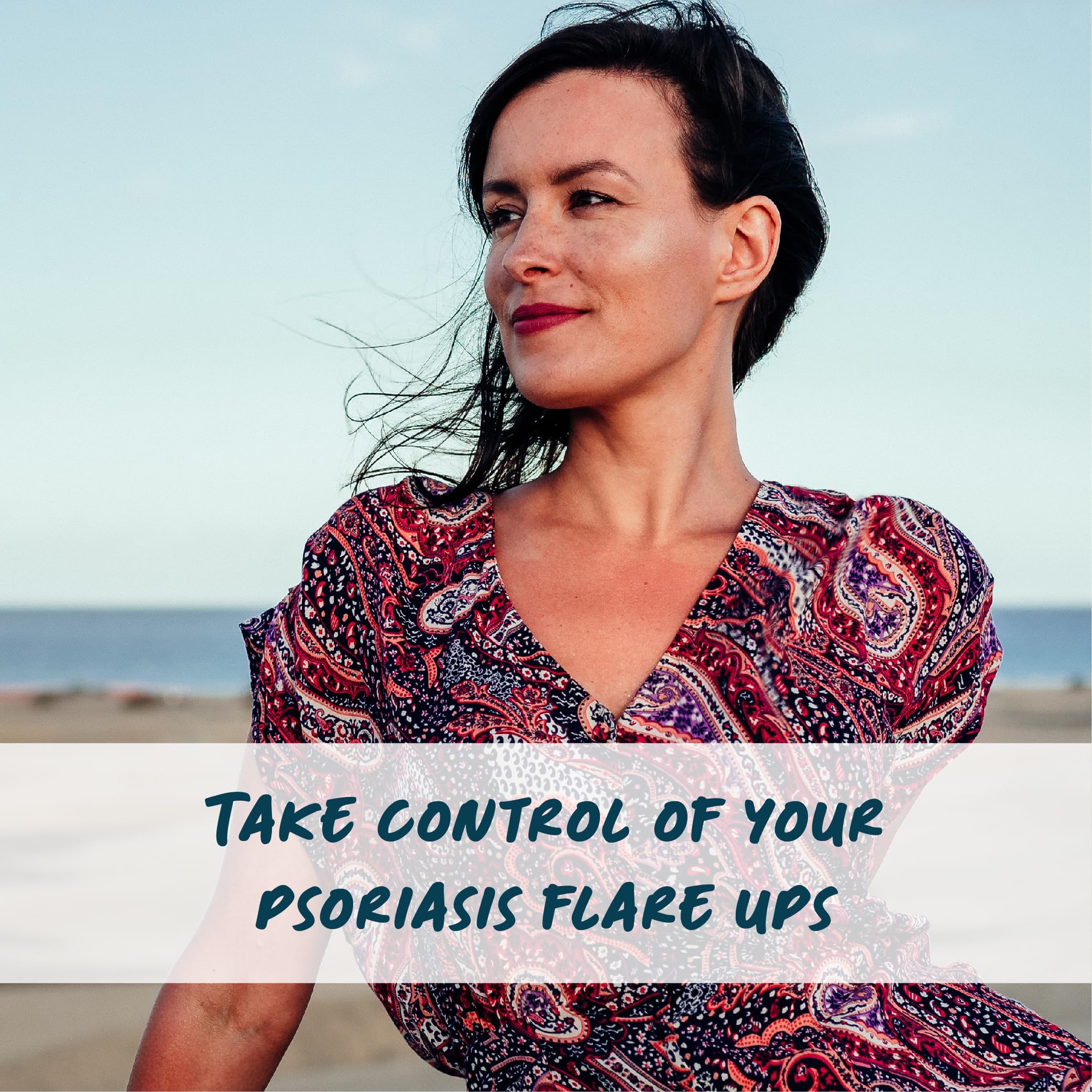 Ocean Soothe Lotion with Natural Magnesium Salts and 1.8% Salicylic Acid for Relief and Control of Mild Psoriasis Symptoms, Hydrate and Soothe Skin, Fragrance-Free, 120mL