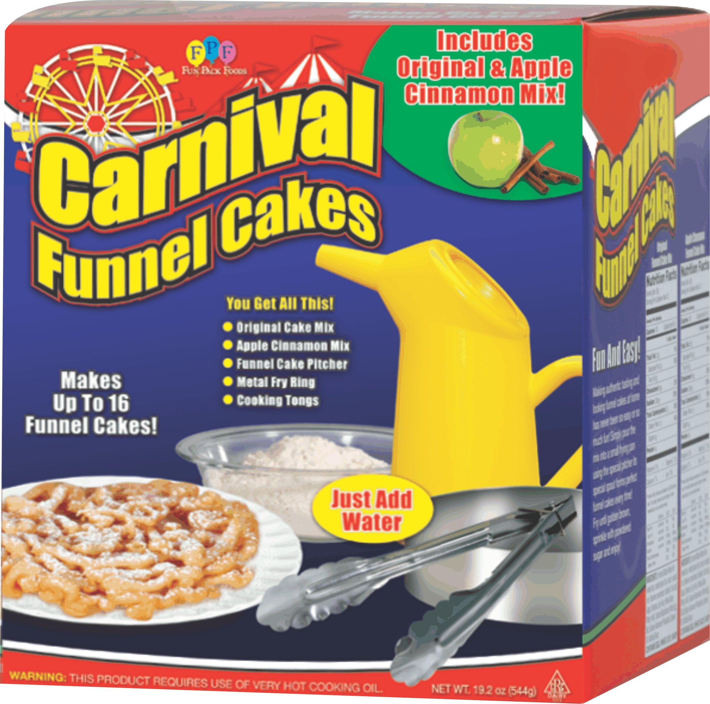 Fun Pack Foods - Carnival Funnel Cake Deluxe Kit by Dean Jacob's