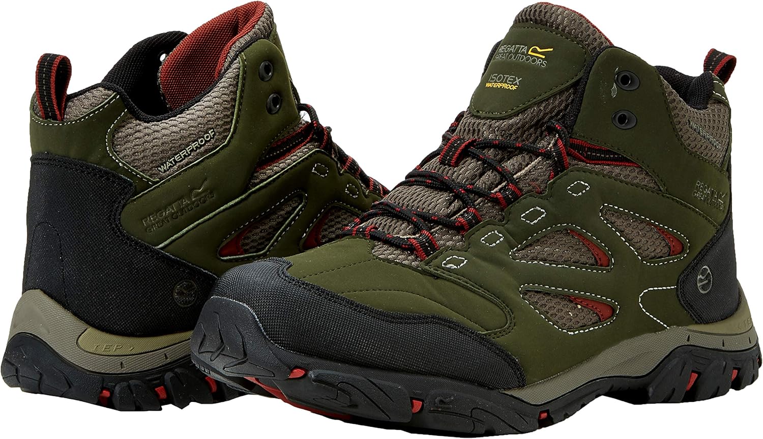 Regatta men's holcombe iep mid high rise hiking boots Clearance