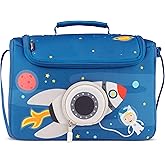 Tonies Listen & Play Bag - Secure Protection for your Toniebox, Headphones, Charging Station, and 6 Characters - Blast Off