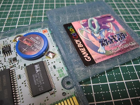 Amazon Atelier Garage製 Oem タブ付き電池交換品 ポケットモンスター クリスタル ゲームボーイカラー