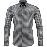 Ben Sherman Slim Fit Long Sleeve Button Down Dress Shirts for Men - Wrinkle Free Long Sleeve Shirt Mens Formal 4-Way Stretch