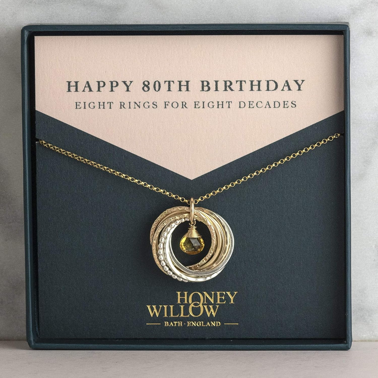 Necklace for 80th birthday Clearance