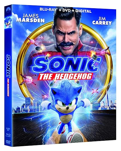 Amazon Com Sonic The Hedgehog Blu Ray Dvd Digital James Marsden Jim Carrey Neal Mcdonough Ben Schwartz Adam Pally Tika Sumpter Leanne Lapp Debs Howard Jeff Fowler Movies Tv