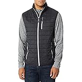 Cutter & Buck mens Weather Resistant Primaloft Down Alternative Rainer Vest