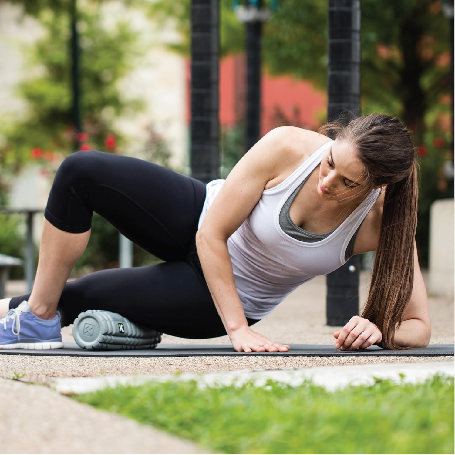TriggerPoint CORE Multi-Density Solid Foam Roller with Free Online Instructional Videos (12-inch) : Sports & Outdoors