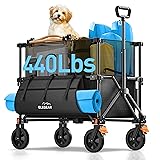 Elegear Wagon Cart Foldable Collapsible 440LBS