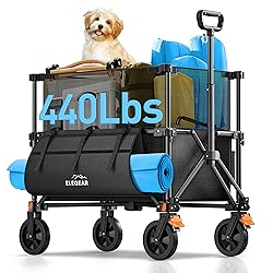 Elegear Wagon Cart Foldable Collapsible 440LBS