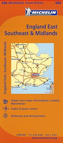 Download Michelin Map England East, Southeast, & Midlands. PDF