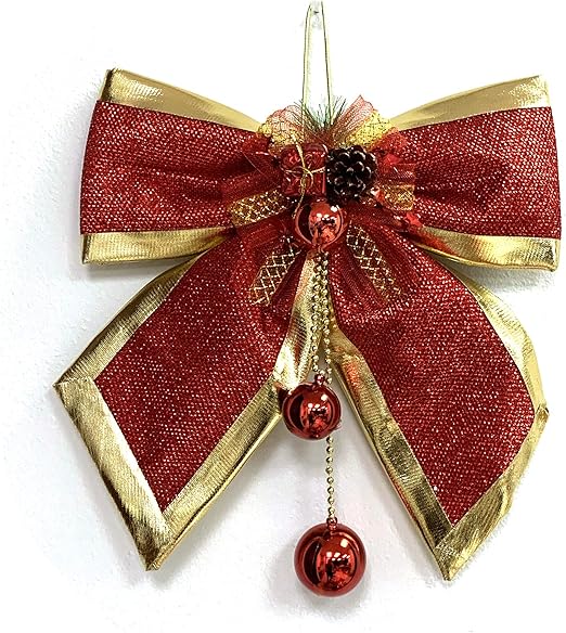 Amazon Com Allgala Christmas Decorative Bows For Wreath Garland