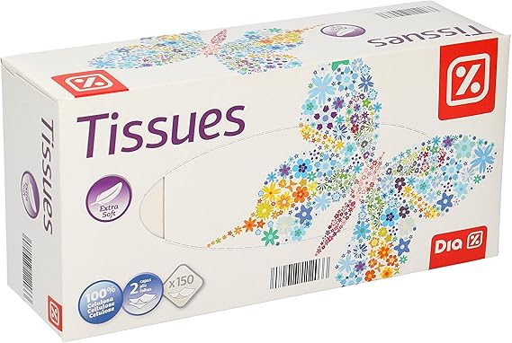 DIA tissues 2 capas caja 150 uds: Amazon.es: Alimentación y bebidas