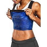 Sweat Shaper Premium Sauna Tank Top For Women, Slimming Sauna Shirt For Women, Sweat Vest for Workouts