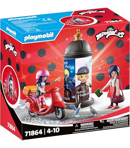 Amazon.com: Playmobil Miraculous: French Bakery : Toys & Games