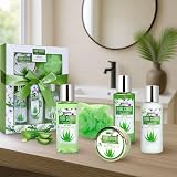 BRUBAKER Cosmetics Aloe Vera Bath & Shower Gift Set 5 Piece Set view 3