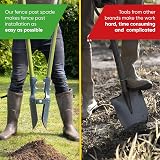Postsaver Post Hole Digger Heavy-Duty Spade for Professional or DIY view 5