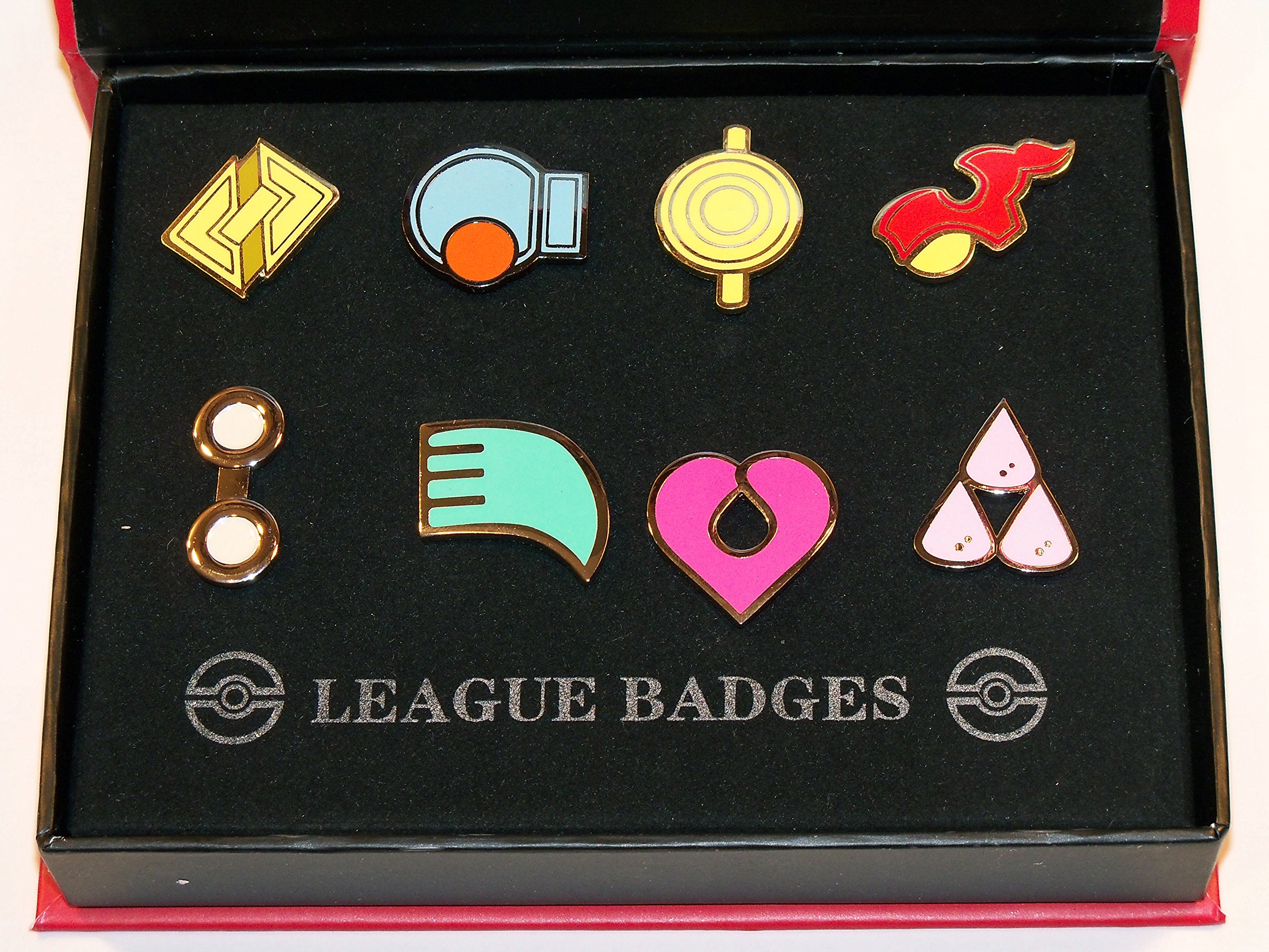 Pokemon Gym Badges Hoenn With Badge Box Hoenn Region Badges