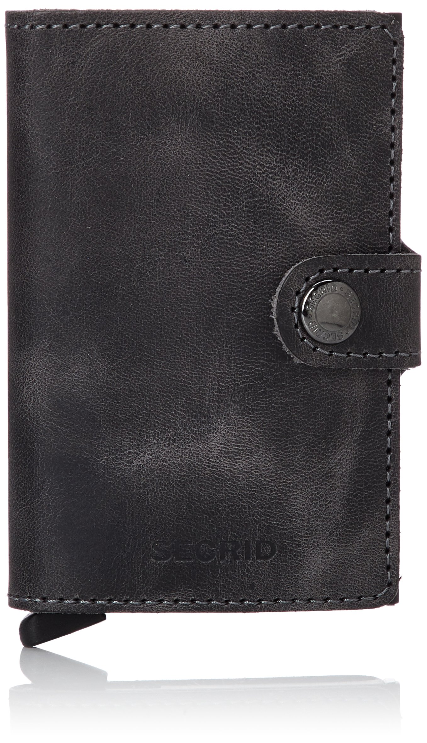 Secrid Unisex MV-Grey-Black Card Protector, Grey-Black, 65x102x21cm