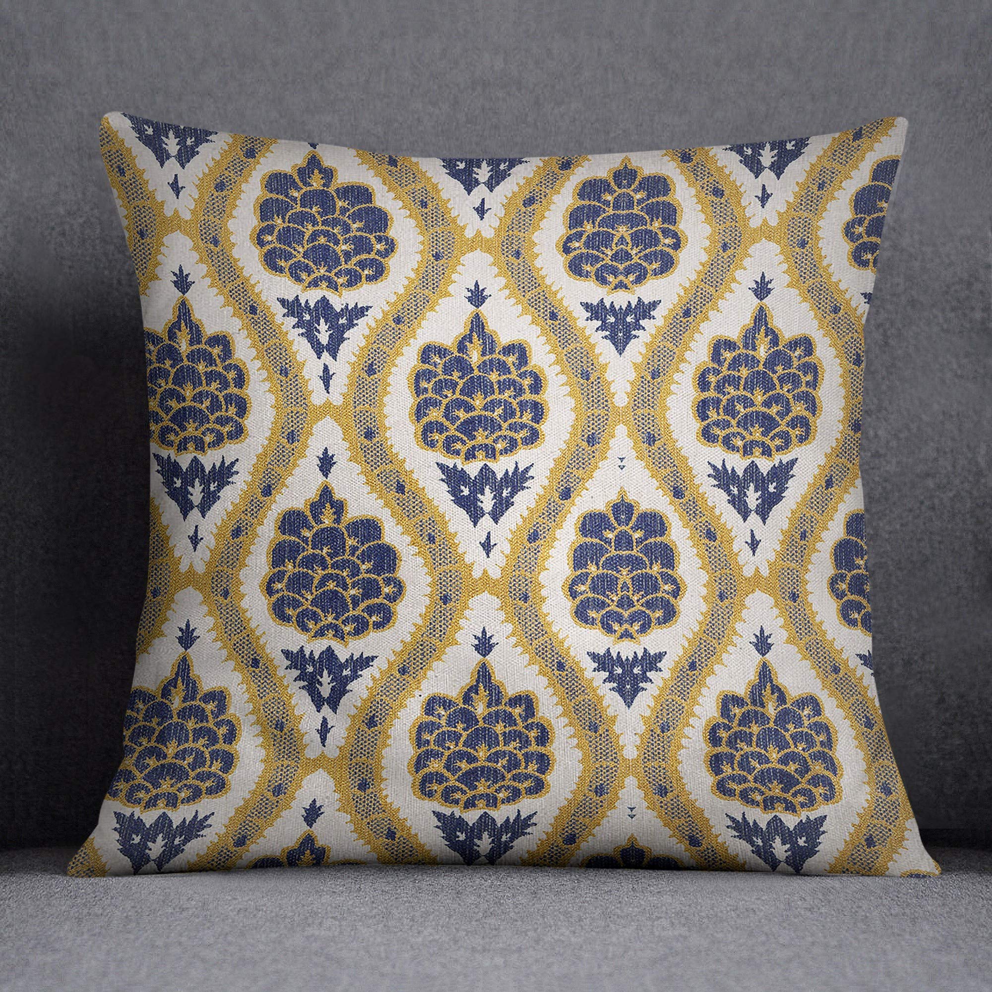 Bonamaison Decorative Cushion Cover, Polyester, Multicolor, 45x45