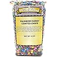 Rainbow Candy Coated Chocolate Chips, Bulk Size (1 lb. Resealable Zip Lock Stand Up Bag)