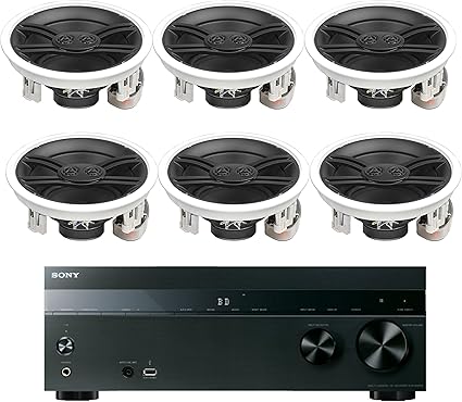 Amazon Com Sony 5 2 Channel 725 Watt 4k A V Home Theater Receiver