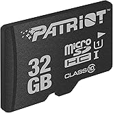Patriot LX Series 32GB Micro SDHC Class 10 Memory Card - UHS-I U1 - PSF32GMDC10