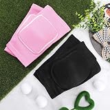 Firtink 2 Pairs Stretchy Dance Knee Pads Breathable Soft Sponge Knee Protector view 7