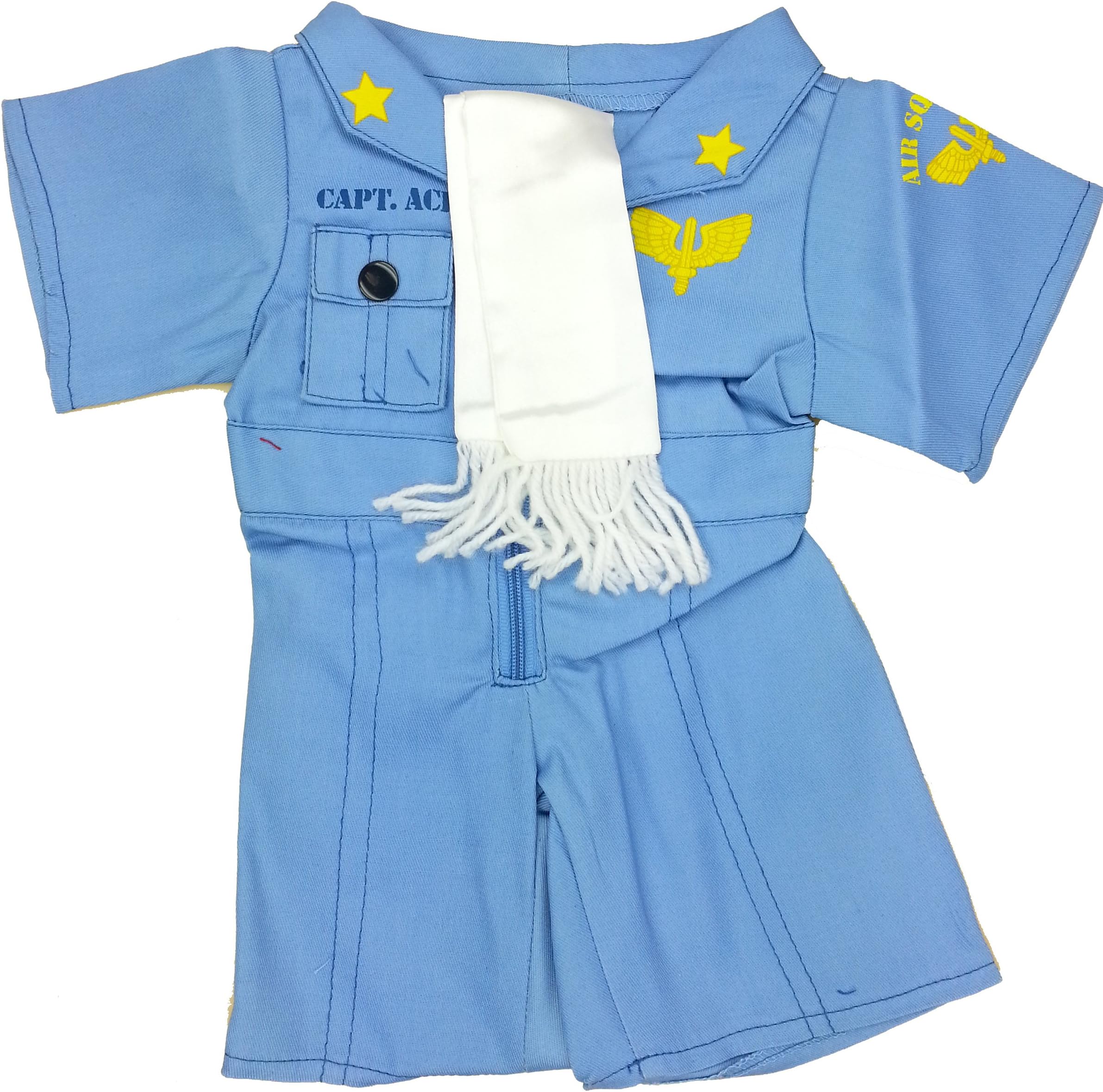 Teddy Bear Pilot Flight Suit Fit 14" - 18" Build-a-bear and Make Your Own Stuffed Animals