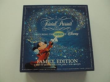 Trivial Pursuit Family Edition Disney Master Game