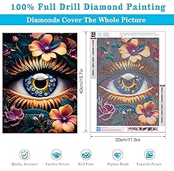 Meothan Eye Diamond Painting Kits for Adults Eyes